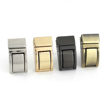 1 pz pressa in metallo push lock borsa valigetta chiusura a molla chiusura a scatto fermagli decorativi chiusura artigianale in pelle accessorio hardware fai da te 1