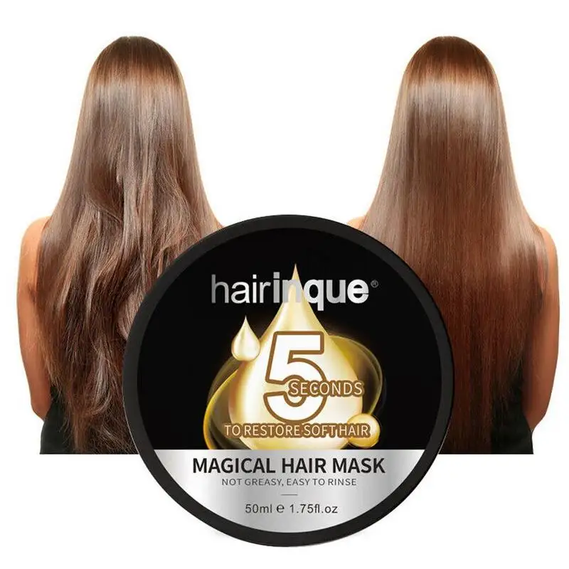 Волшебная маска для ухода за волосами Hairinque 50 мл увлажняющая питательная