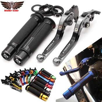 

For Yamaha XT660X XT 660X Super Motard 2004 - 2008 2007 Motorcycle Adjustable Folding Brake Clutch Levers Handlebar Hand Grips