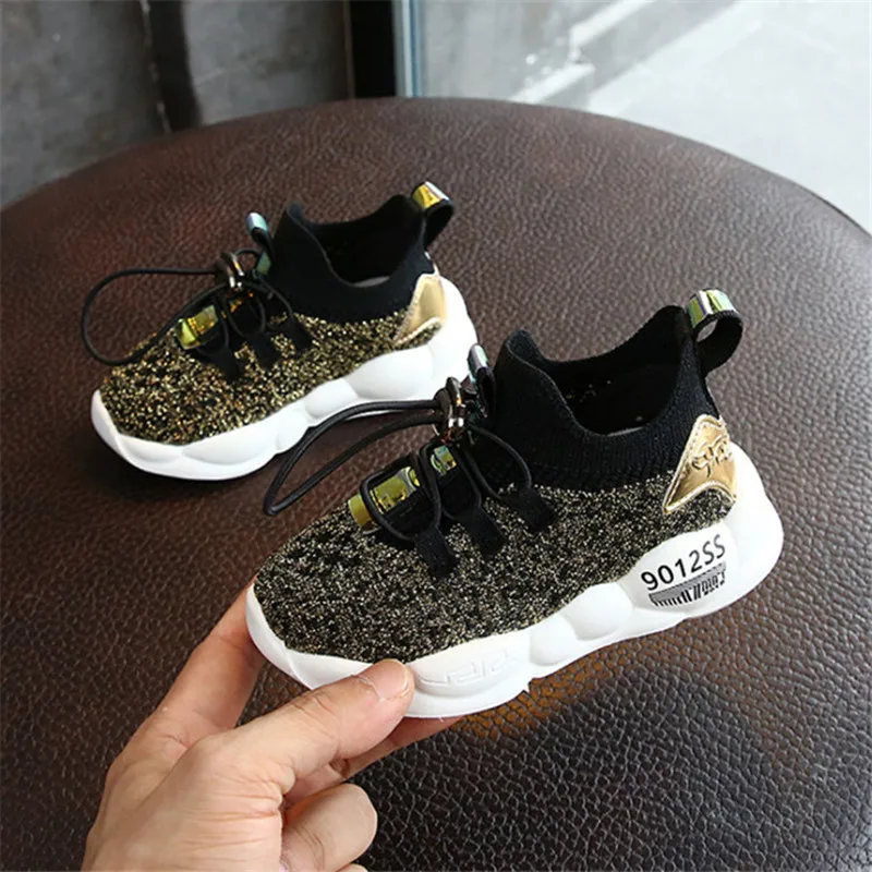 Autumn Children Shoes Toddler Boys Shoes Mesh Breathable Girls Sport Shoes Outdoor Shoes Soft Sole Baby Kids Sneakers