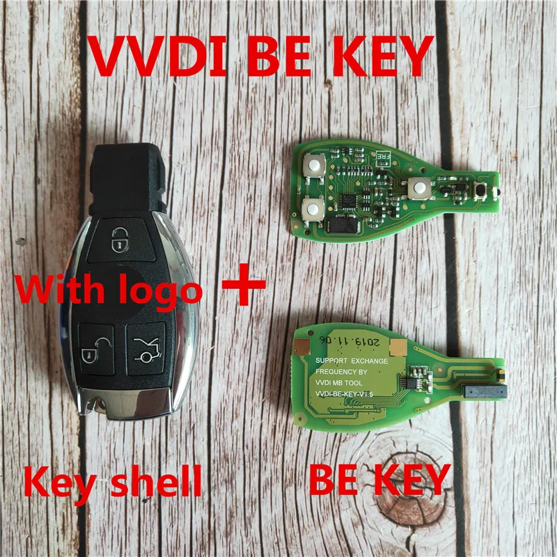 Xhorse VVDI BE Key для Benz V1.5 улучшенная версия с логотипом может обменять маркер