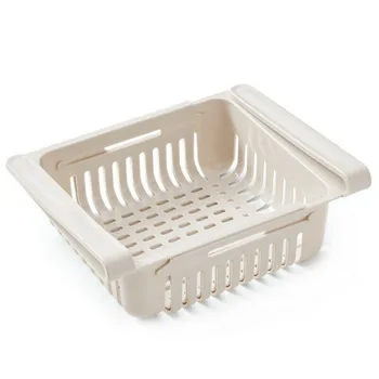 

Space Saver Fridge Freezer Cupboard Kitchen Organizer Storage Rack Shelf Holder Save Space Easy To Use
