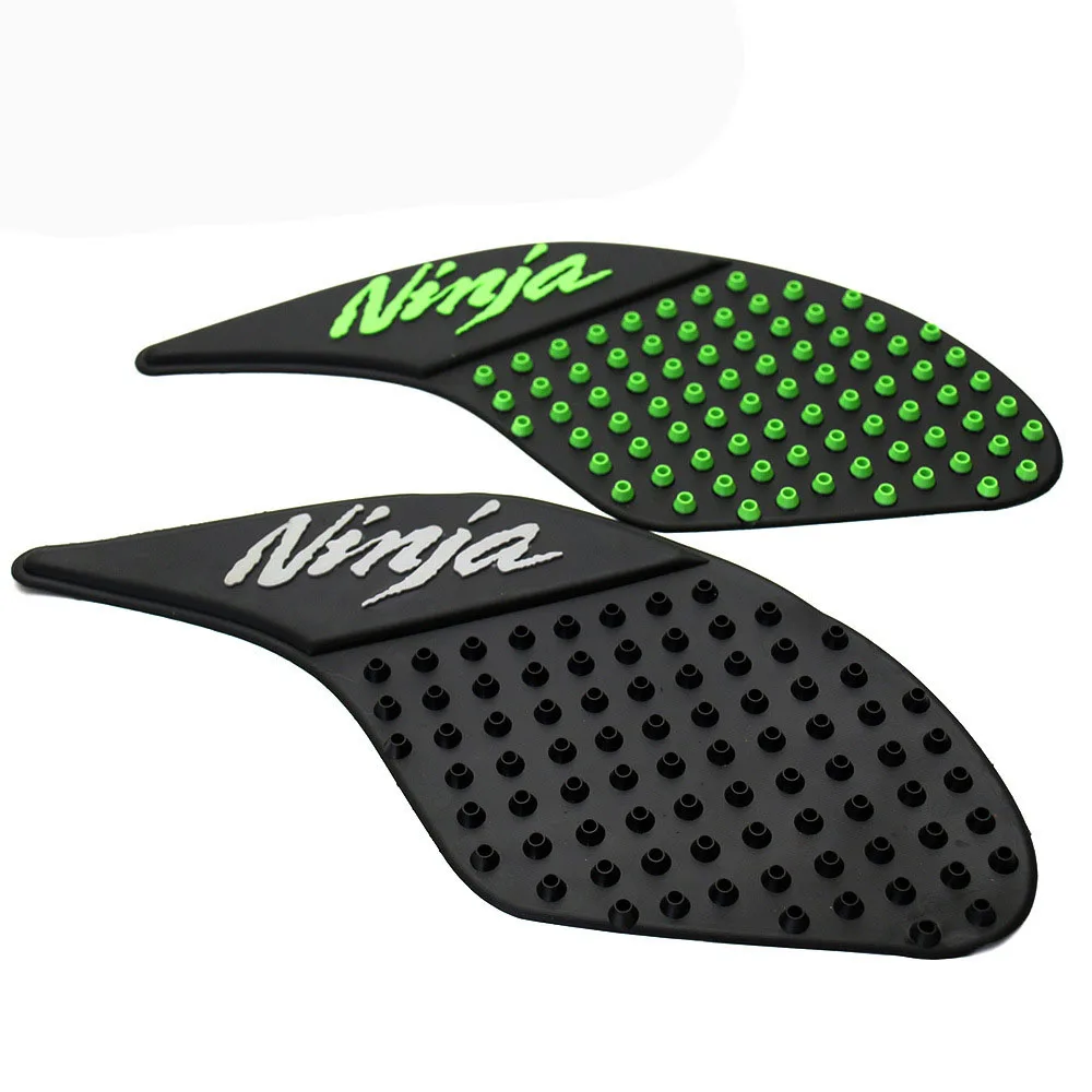Черный для Kawasaki NINJA 250 300 2013 2015 2016 2017 протектором против скольжения Танк Pad стикеры
