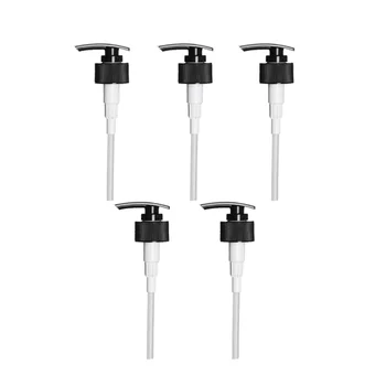 

10pcs Plastic Lotion Dispenser Pump Travel Bottle Pump for Shampoo Hand Soap Bottles(Black 28mm)