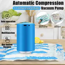 Кухонные аксессуары, мини-автоматический компрессионный Электрический вакуумный насос, упаковочная машина для пищевой одежды, кухонные га...(China)