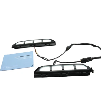 

2Pcs for Hyundai Leading 2019 with Yellow Light Modified Daytime Running Lights Fog Lights