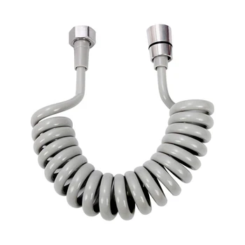 

1.5m,2m,3m Flexible Telescopic Shower Hose ABS Spring Replacement Water Plumbing for Bathroom Shower Head Toilet Bidet Sprayer