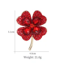  CINDY XIANG New Rhinestone Flower Brooches For Women Girls Simple Design Fashion Crystal Jewelry Wedding Pin And Broches 