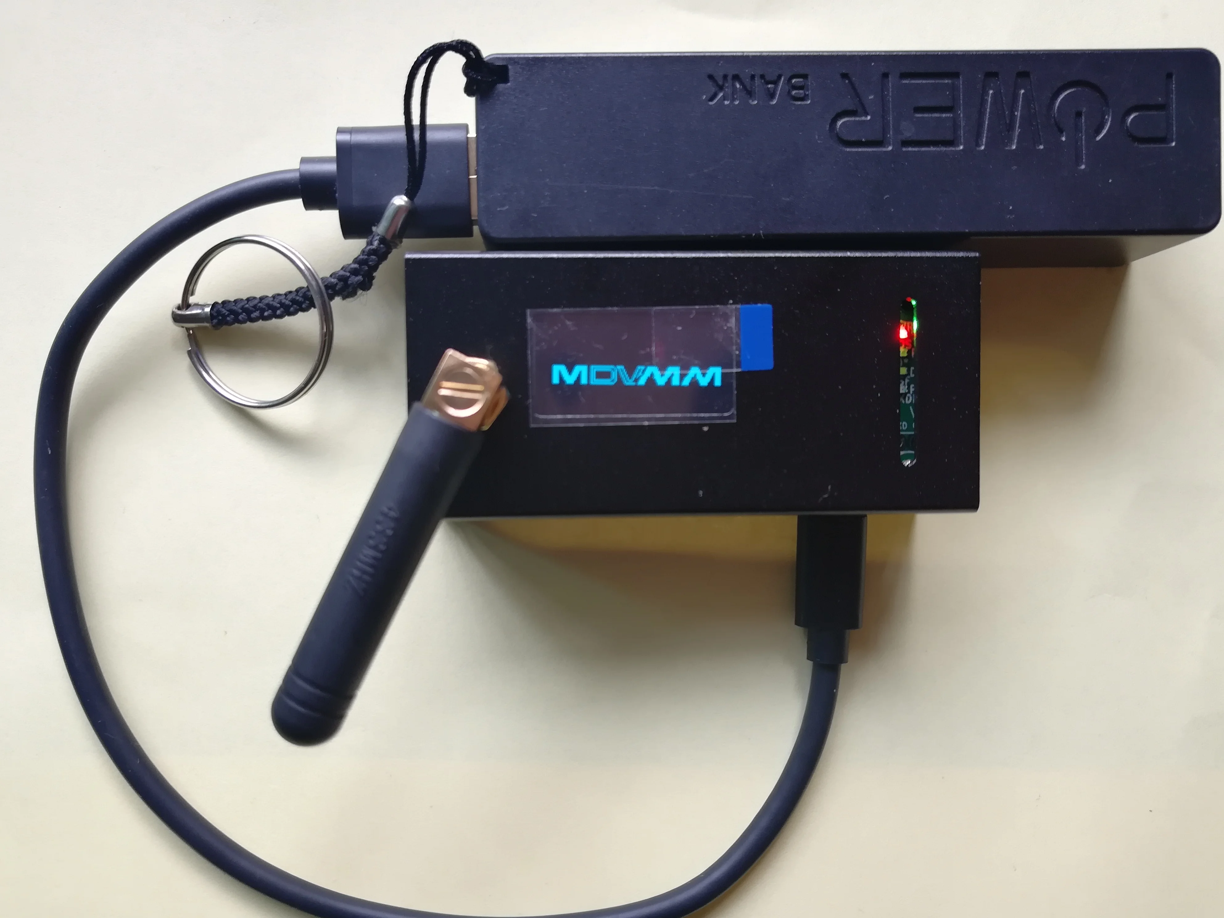 

MMDVM Assembled hotspot P25 DMR YSF+Raspberry Pi+POWER BANK(built-in battery)