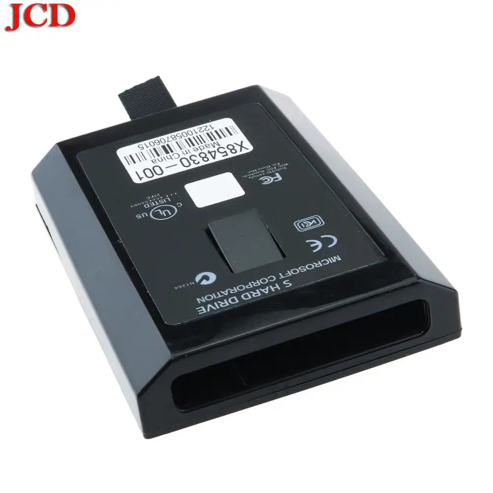 Jcd New Hard Disk Case Per Xbox360 Hdd Hard Drive Box Per Xbox 360 Slim Enclosure Cover Shell Hdd Holder Bracket Per Microsoft