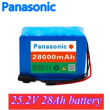 

Panasonic 24v Battery Pack 6s5p 25.2v 28000Ah 18650 Rechargeable Battery is Suitable For Electric Bicycle Electronic Equipment