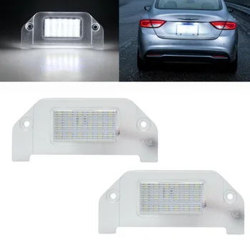 

Car License Plate Lamps IP67 1 set 2pcs 18 SMD LED For Chrysler 200 300 Sebring