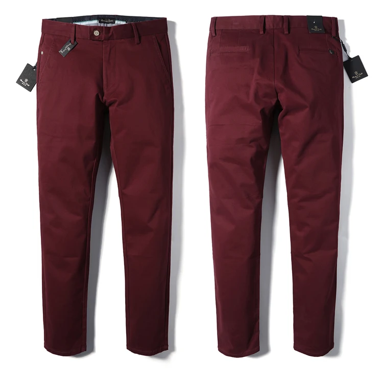 Мужские брюки весна и осень мягкие эластичные брюки-карандаши Slim Fit выцветшие высшего класса среднего класса мужские повседневные брюки Md0088