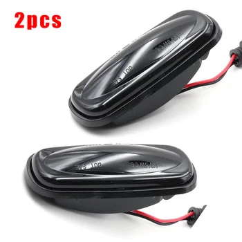 

Part Side Marker Lights 2pcs/set Amber Yellow 11*6.5*5cm 8-30V 3528SMD