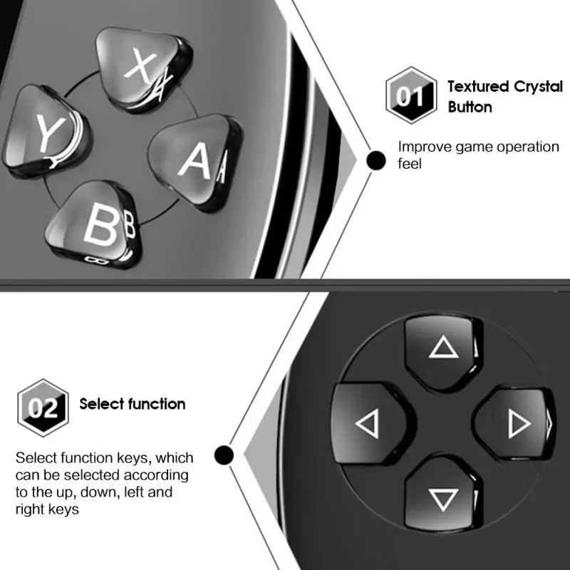 Игровая приставка X6 для psp игры портативная игра 4,3 дюймов экран Mp4 плеер Поддержка камеры видео электронная книга Game boy