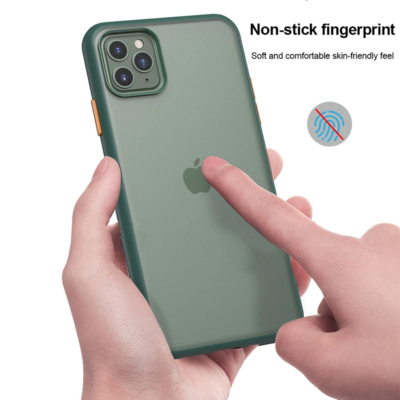 Luxury Shockproof Case For iPhone X XR XS Max Silicone Translucent Matte phone cover For iPhone 11 pro max 7 8 Plus cases fundas (16)