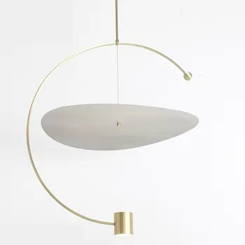 

Postmodern luxury living room pendant lamp designer nut creative personality villa restaurant glass ball pendant lights