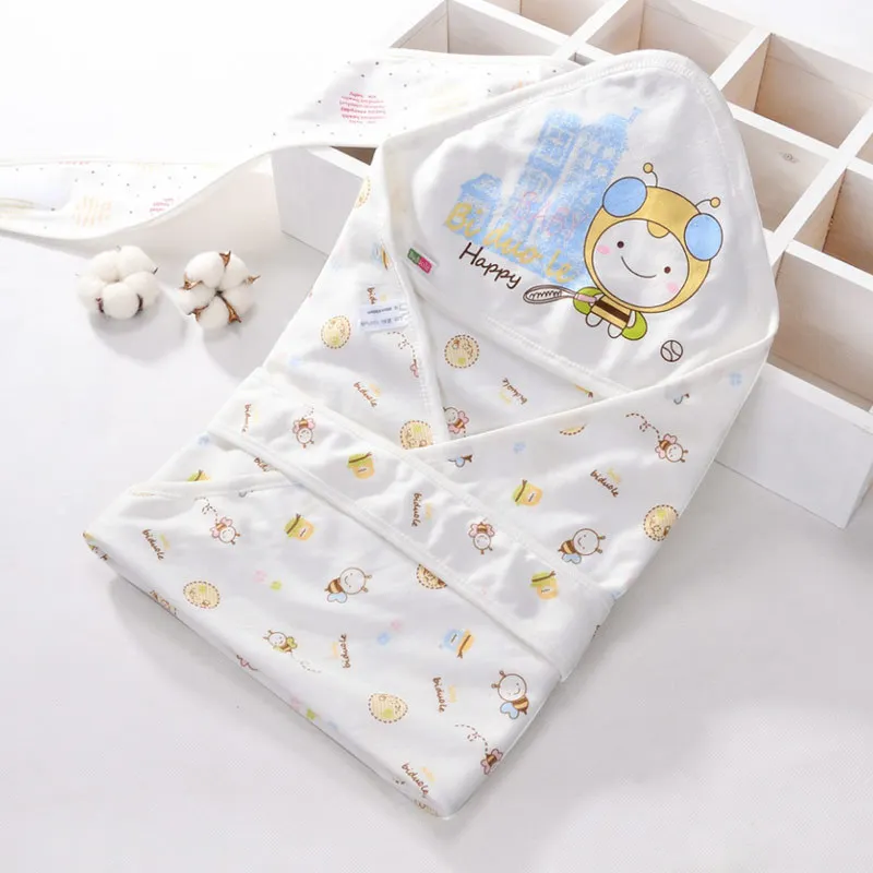 

Baby Muslin Blanket Comfortable Soft Newborn Wrap Sleepsack Scarf Multifunctional Toddler Bath Towel Envelope Cocoon Mattress