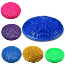 

Inflatable Yoga Massage Ball Pad Universal Sports Gym Fitness Yoga Wobble Stability Balance Disc Cushion Mat High Quality