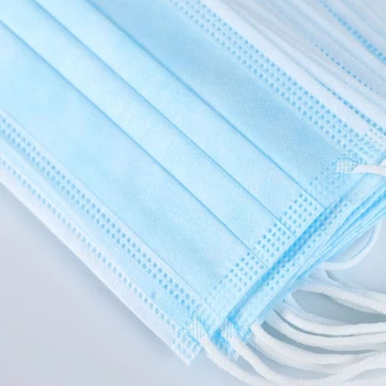 

adult mouth protection Non-woven fabric facial masks disposable face mask 60 pcs