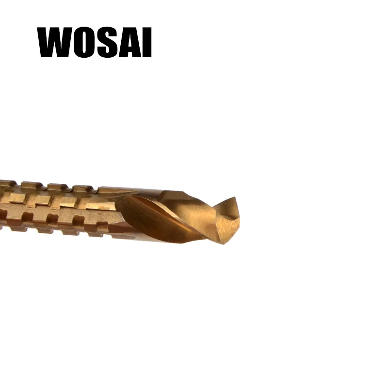 Набор сверл WOSAI 6 шт./компл. Твердосплавные наконечники из быстрорежущей стали для