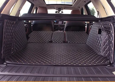 

Wholy Surrounded Customized Car Trunk Mats for BMW X5 F15 5seats Durable Boot Carpets Cargo Rugs for X5