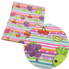 50*145 см печатные Животные полиэстер хлопок ткань пэчворк для изготовления одежды кукольный столб, c2445