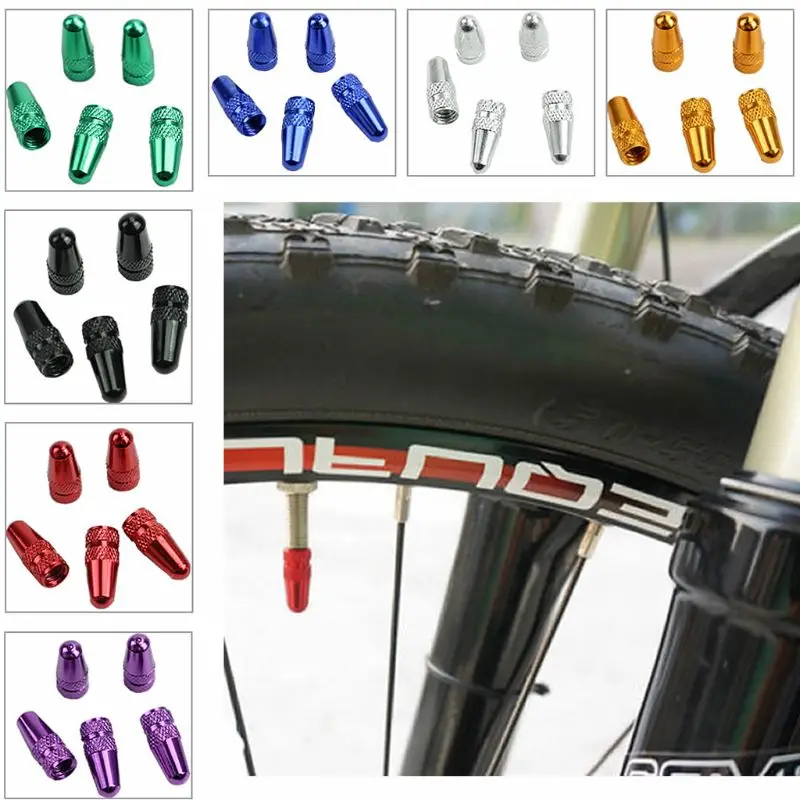 Senven 25PCS Cappucci per valvole in alluminio colore alta qualità, Cappucci parapolvere per