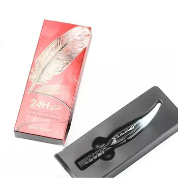 

Eyeliner Pen Beauty Makeup Waterproof Black Solid Gel Feather Brush Cosmetics Lasting Eyeliner Cream