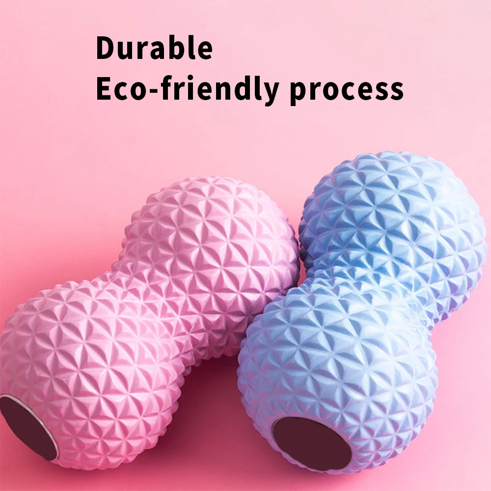 

Peanut Shape Massage Fitness Sport Yoga Ball Relieve Body Stress PVC Resistant Foot Spiky muscle Massager Trigger Point