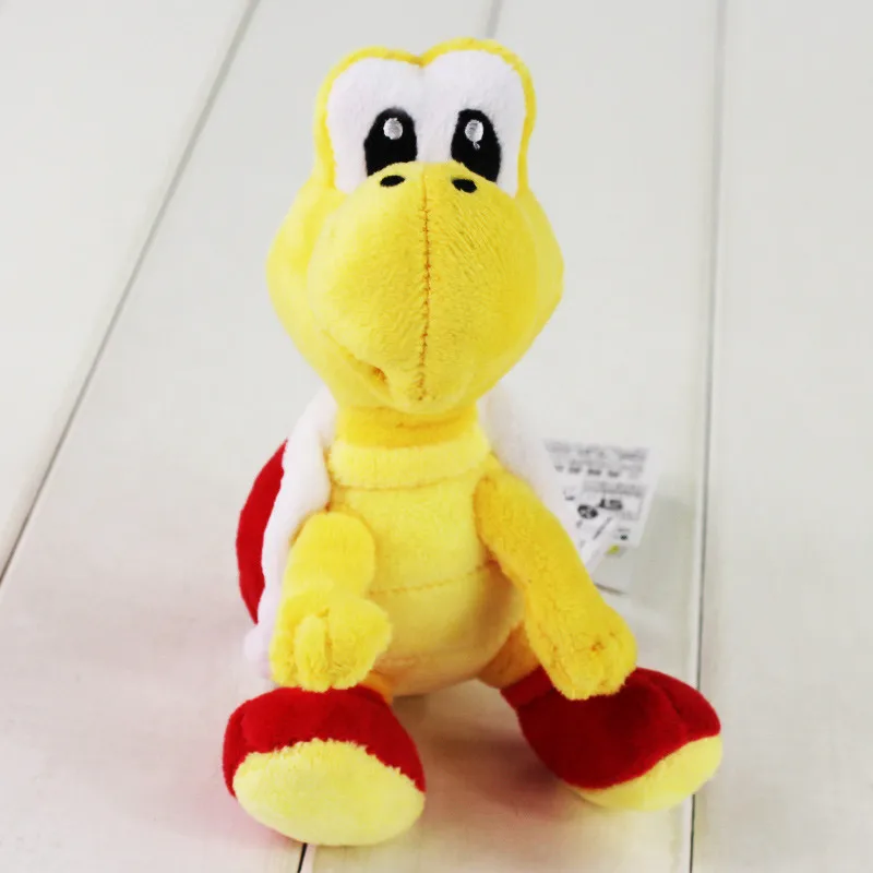 15CM Koopa Супер Марио Йоши Гумба застенчивый парень Toadette Diddy Kong бомба Пиранья гриб Nabbit Koopa черепаха гусеница осьминог плюшевые игрушки - Цвет: 15CM Koopa