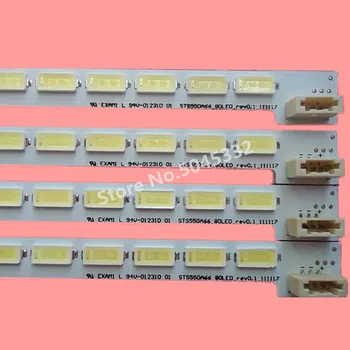 

10 PCS/lot 100% new 80LED 676mm LED strip for LJ64-03515A STS550A66_80LED_rev0.1_111117 LED55X5000DE LTA550HQ22 550HQ20 HQ16