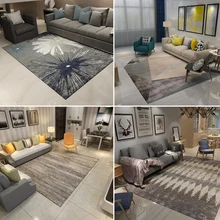 Ковёр для гостиной в скандинавском стиле, современный минималистский диван, чайный коврик для стола, прикроватное одеяло для спальни, ковер для комнаты, машинная стирка