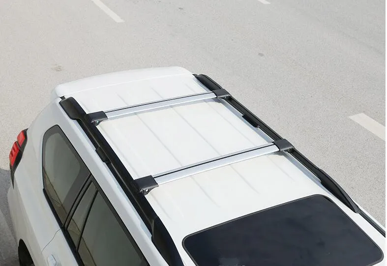 High quality Aluminum Alloy Roof Racks Luggage Rack Crossbar Fits For Toyota Land Cruiser PRADO 120 and 150 series 2003-2019