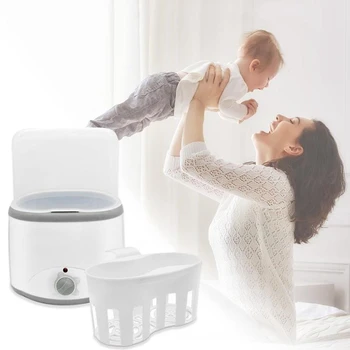 

Baby Double Bottle Warmer Multifunctional Milk Food Heater Steam Sterilizer Milk Warmer Baby Feeding Double Bottle Sterilizer Ba