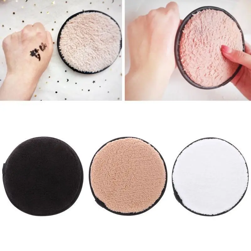 

New 1PCS Makeup Removal Sponge Flutter Wash Cleaning Cotton Flapping Reusable Wet Sponge Face Puff Soft Natural Cleaner Tools