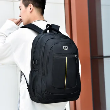 

Men Business Backpack 15.6 Inch Laptop School Backpack School Bag For Teenager Boys Large Capacity Male Backpack