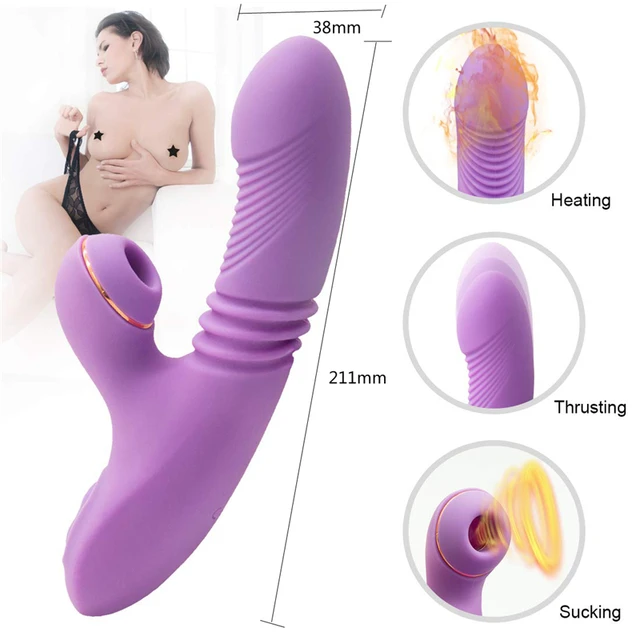 G Spot Clitoris Stimulator Vibrating Dildo Clit Sucker Adult Sex Toys for Women Sex Toys for Couples Sucking Vibrator Sex Shop 2