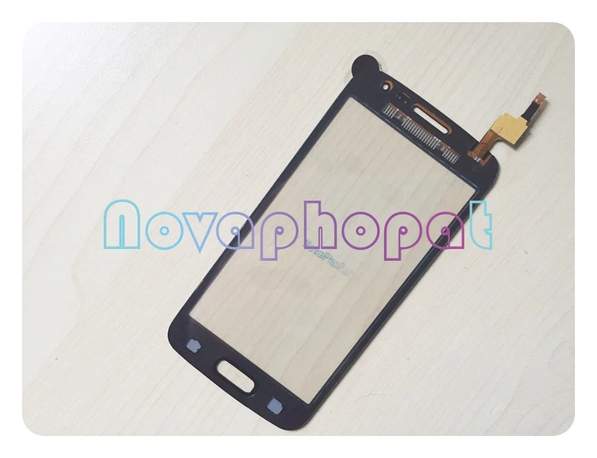 Novaphopat белый сенсорный экран дигитайзер сенсор для samsung Galaxy Core 4G LTE G386 G386F Замена+ отслеживание