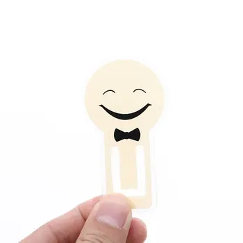 

Learning Office Book Folder Creative Stationery Cute Expression Clip Page Mood Modeling Emotional Bookmarks Small Gift