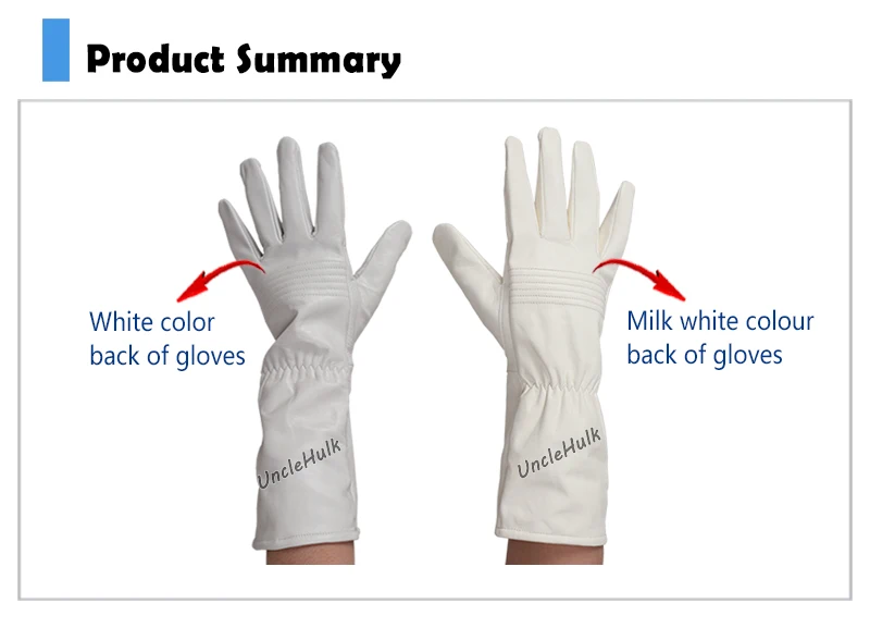 Super-Sentai's-Genuine-Leather-Gloves-Milk-White-Colour-Masked-Rider-Gloves-one-size-only-UncleHulk-12