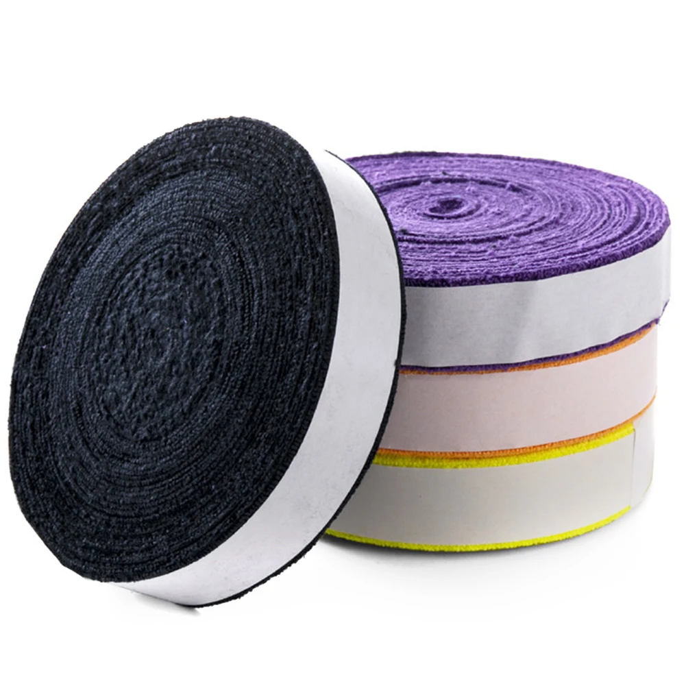 

Badminton Tennis Racket Handle DIY Self-adhesive Tape Badminton Racket Handle Cover Non-slip Sweat-absorbent Racket Accessories