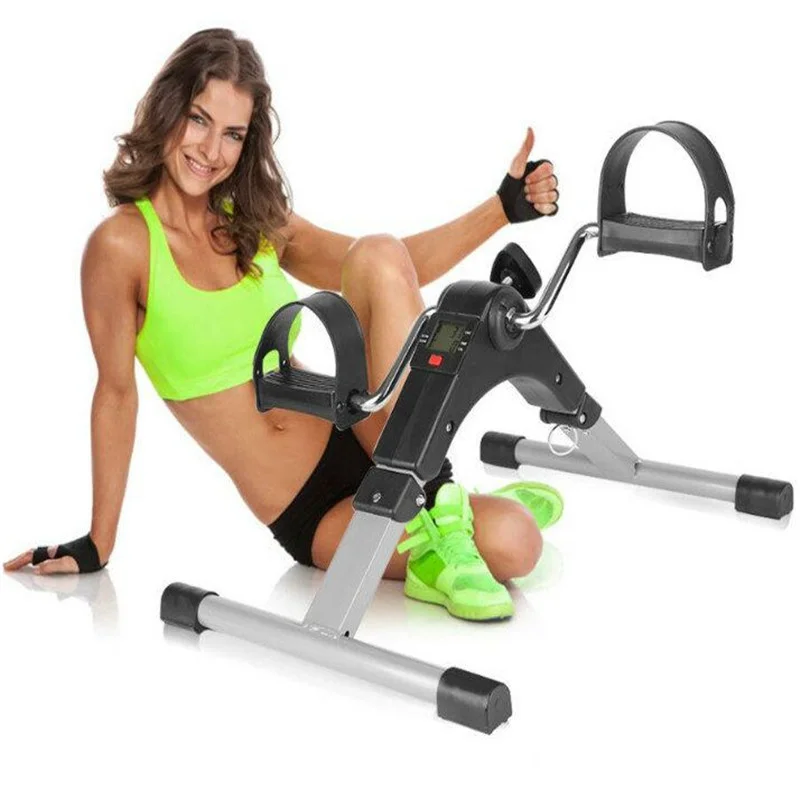 Exercise Bike Trainer Home Office Foldable Rehabilitation Training Exercise Bicycle Spinning Bike Gym Fitness