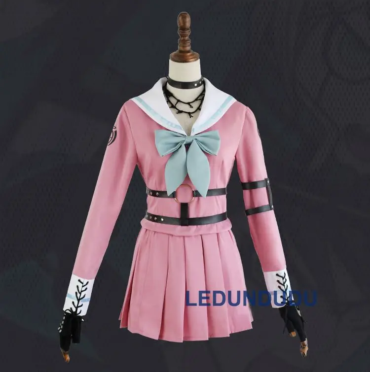 Игра Danganronpa V3: Killing Harmony Iruma Miu Rabbit, карнавальный костюм для женщин и девочек, нарядная школьная форма JK, костюм на Хэллоуин