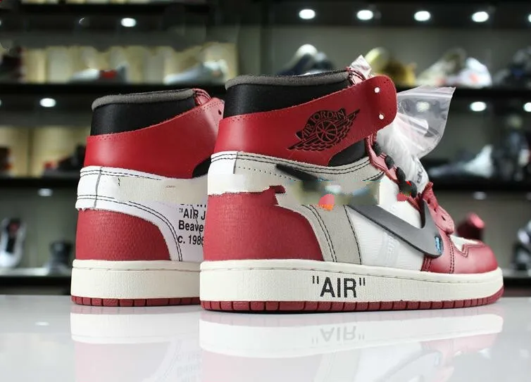 Ow зимние Off White Air унисекс Baskeball Jordan и барсуком; Для женщин Для мужчин Force 1/один большой Размеры Спорт на открытом воздухе с шарами;