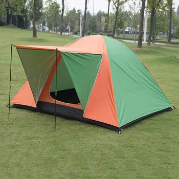 

Double Layer Tent Waterproof and Windproof Camping Mountain Tent Portable Tent Outdoor Oxford Cloth Vouble Four-seasin Tent