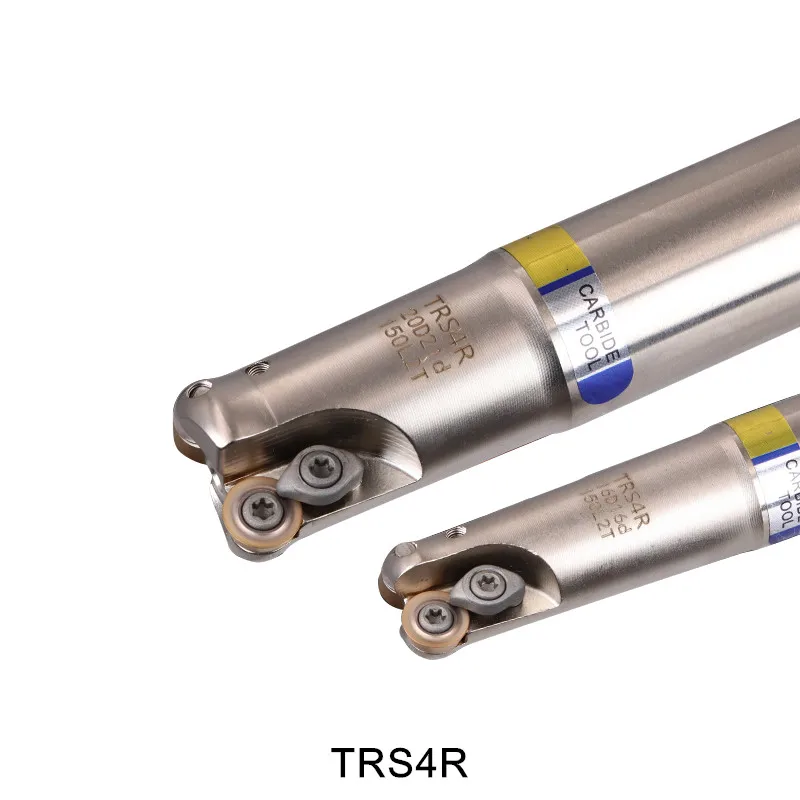 

TRS 4R Milling Fast Feed Cutter Lengthened RDMT0802 Handle Alloy Cnc Hardened Aseismic Rod Machine Inserts Tool milling