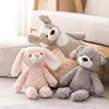 Super Soft Long legs baby appease toy Pink Bunny Grey Teddy Bear Dog elephant unicorn Stuffed Animals doll toys for Children ► Photo 3/6