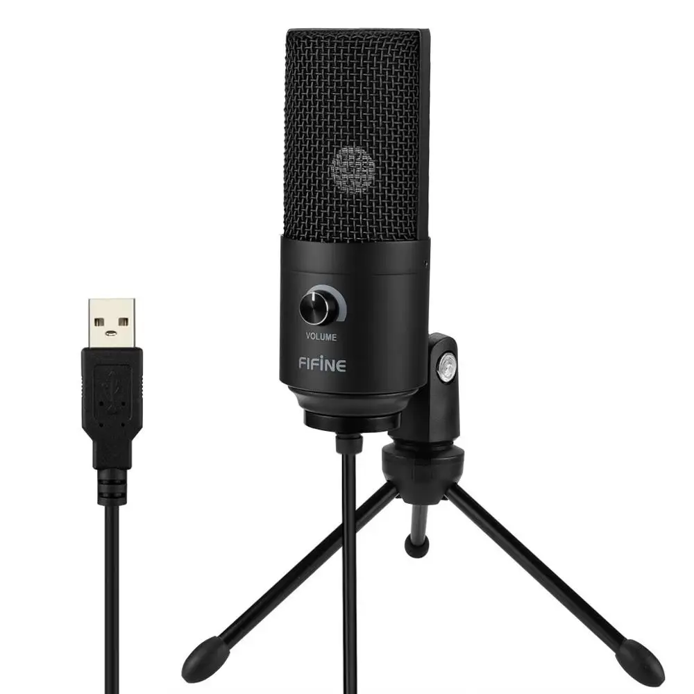 headset with mic Recording Microphone USB Socket suit for Computer Windows laptop High Sensitivity for Instrument Game Video  Recording K669B gaming microphone Microphones