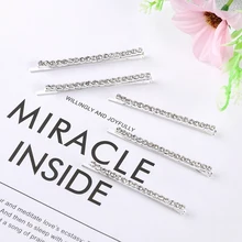 2 шт., модная Корейская заколка со стразами, заколка Cheveux Mariage, маленькая блестящая заколка для волос, женские блестящие аксессуары для укладки волос